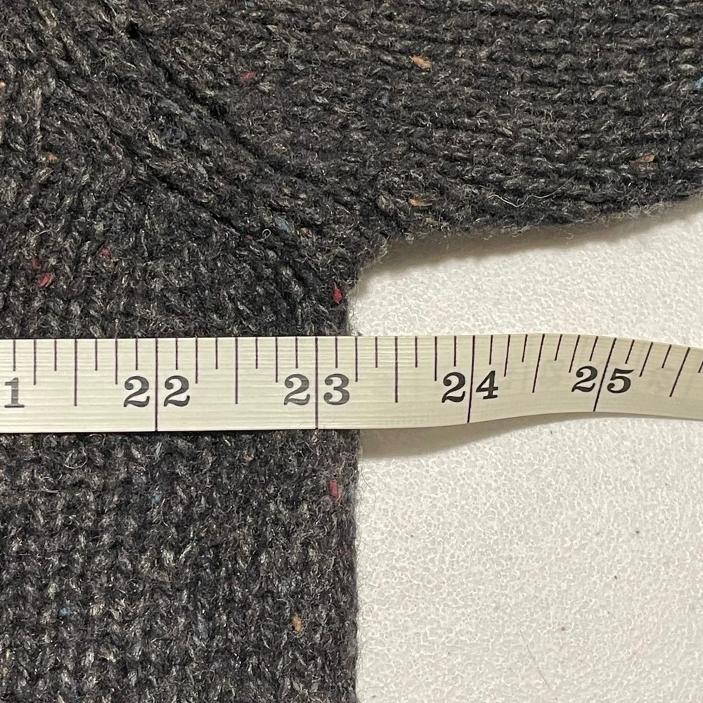 🇺🇸 Americana Large Wool Blend Brown Marled Vintage 90s Y2K Eclectic Grandpa